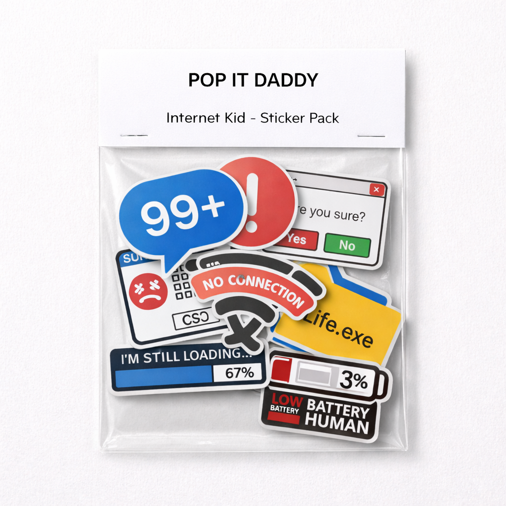 Internet Kid - Limited Laptop Sticker Pack