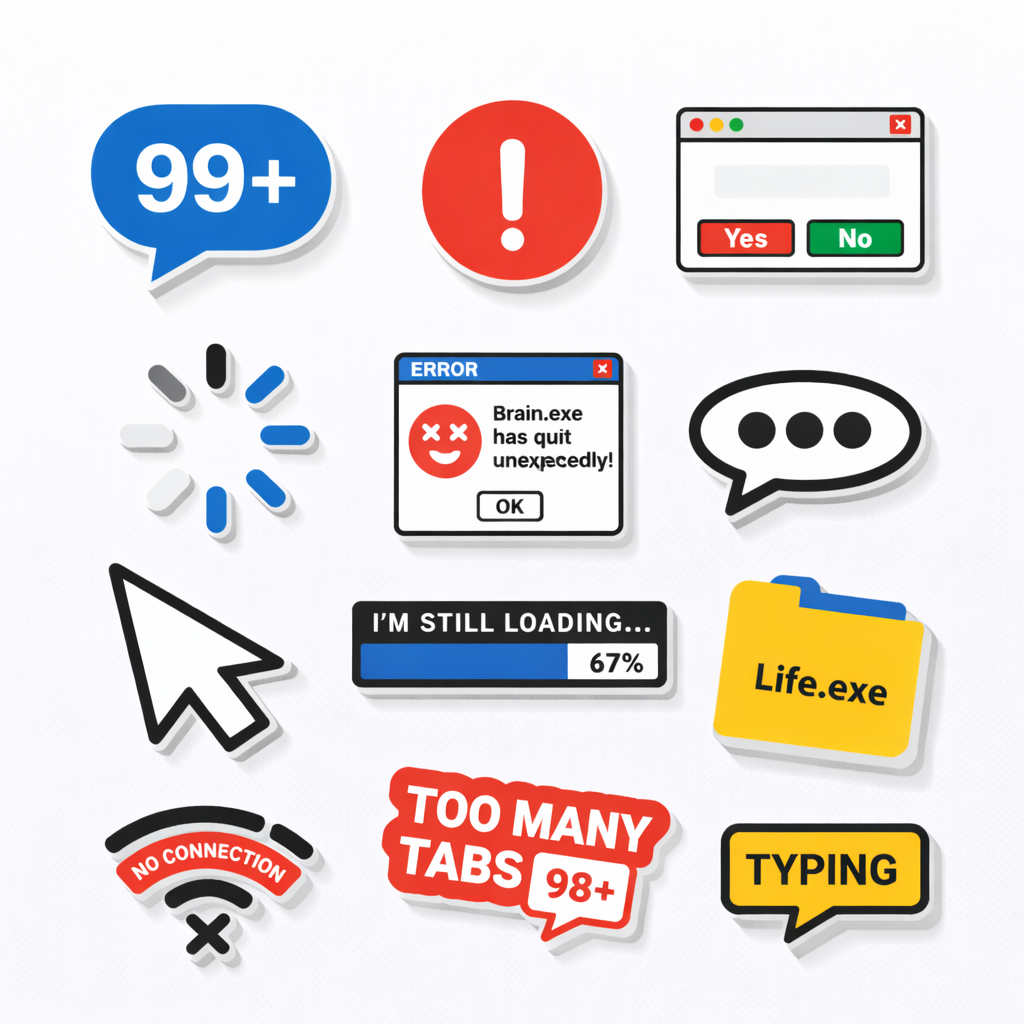 Internet Kid - Limited Laptop Sticker Pack