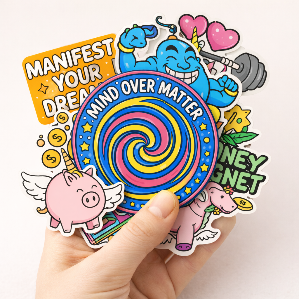 Manifestation Mastery - Premium Motivational Sticker Set