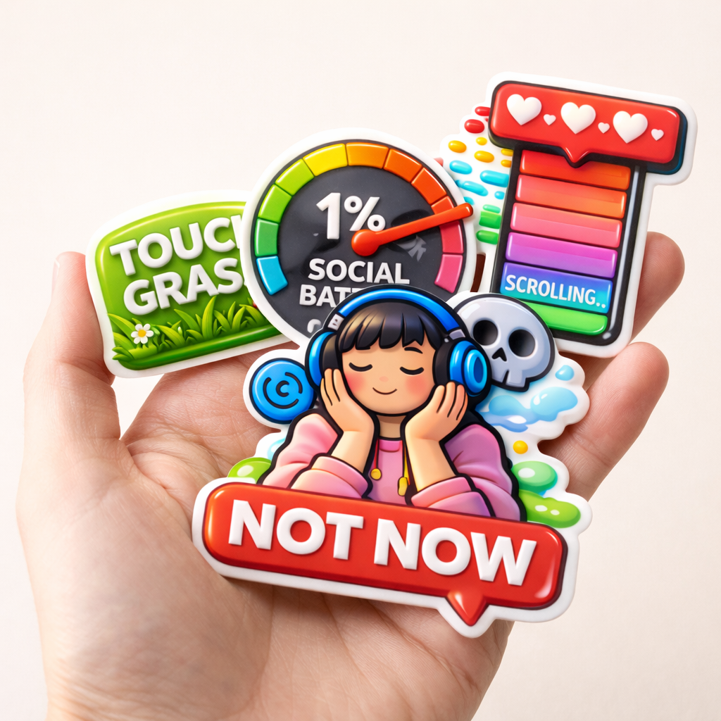 Online Mood - Laptop Sticker Pack