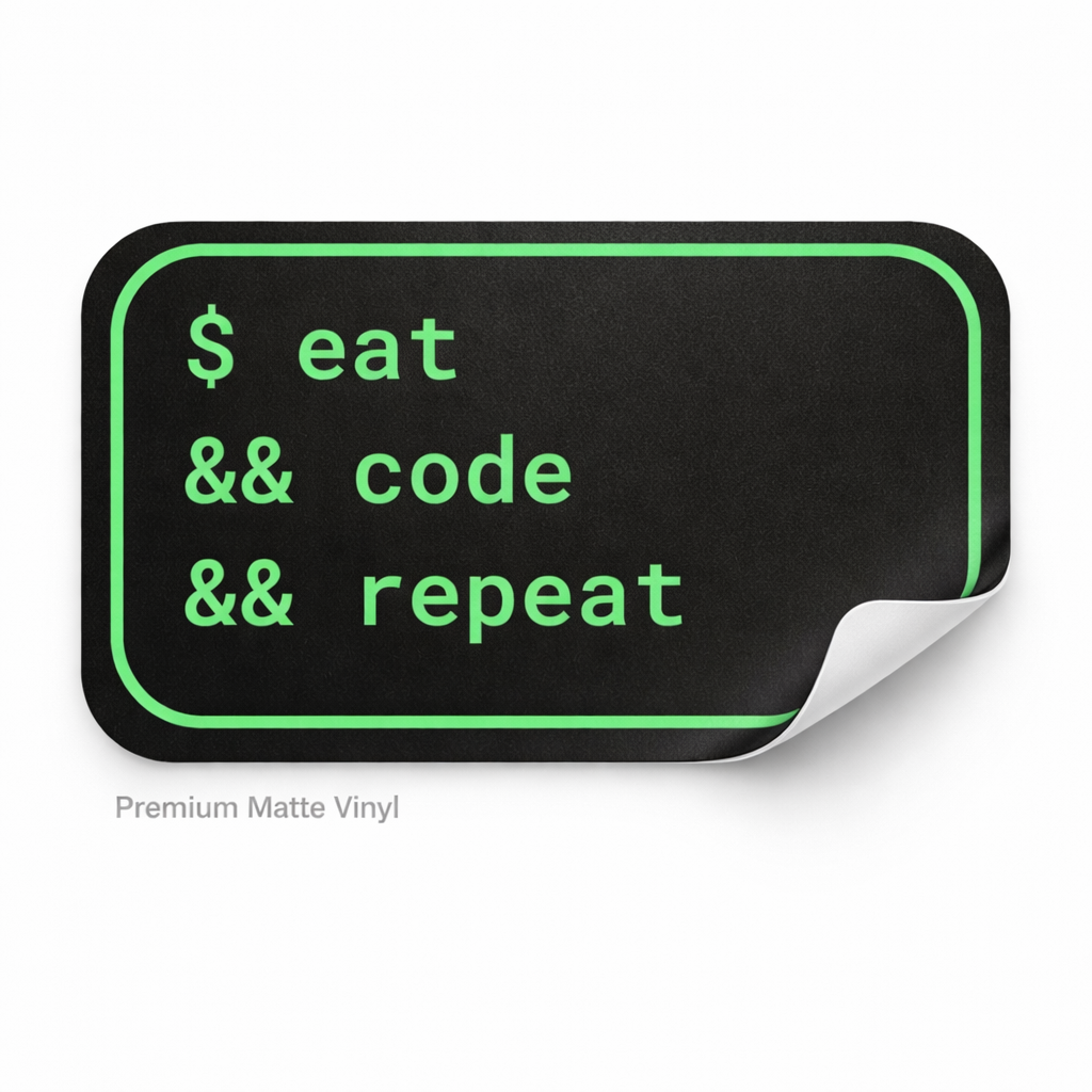Terminal Mode - Limited Edition Coding Sticker